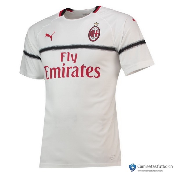 Tailandia Camiseta Milan Segunda equipo 2018-19 Blanco